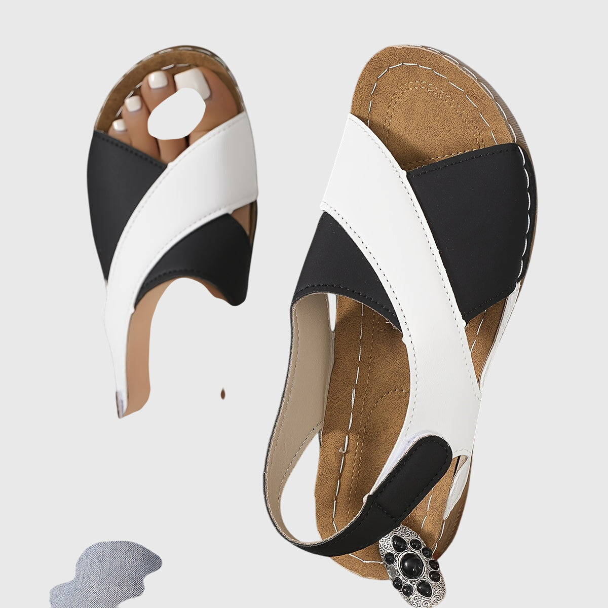 Ainsley™ | Sandales orthopédiques confortables