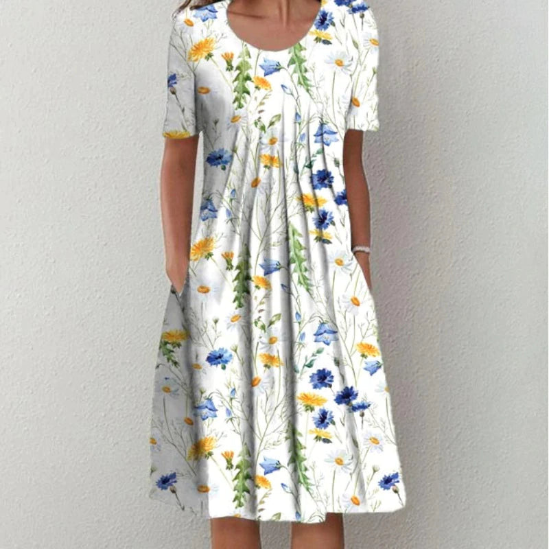 Gigi™ | Robe en coton couvrant le ventre