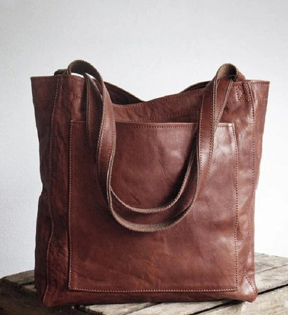 Pamela | Sac cabas classique élégant en cuir