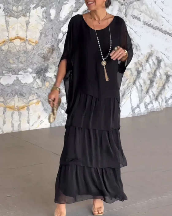 Lara | Robe longue élégante et fluide