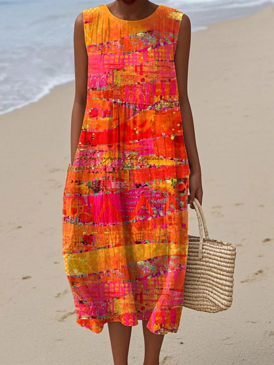 Robe midi Faye™ Sunset
