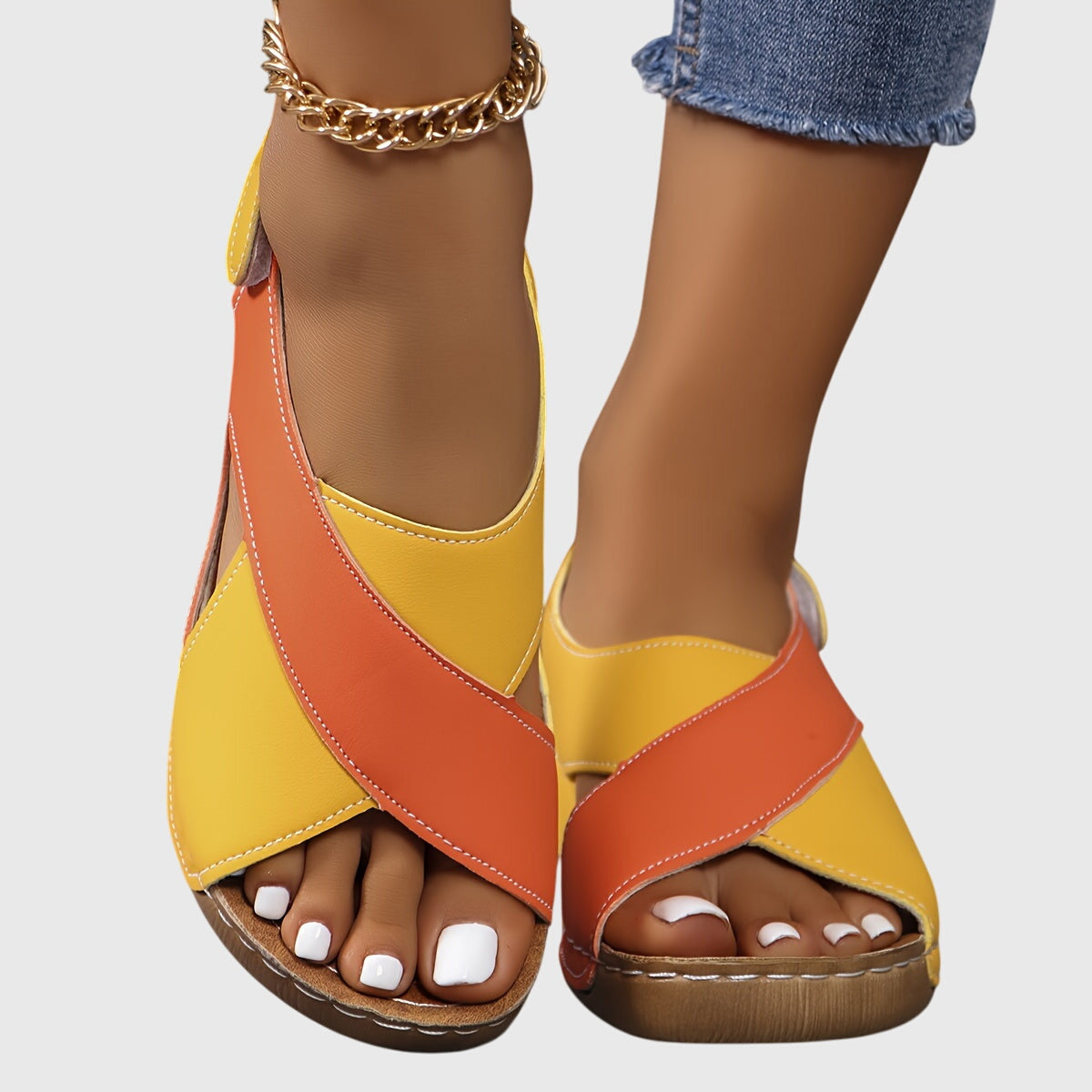 Ainsley™ | Sandales orthopédiques confortables