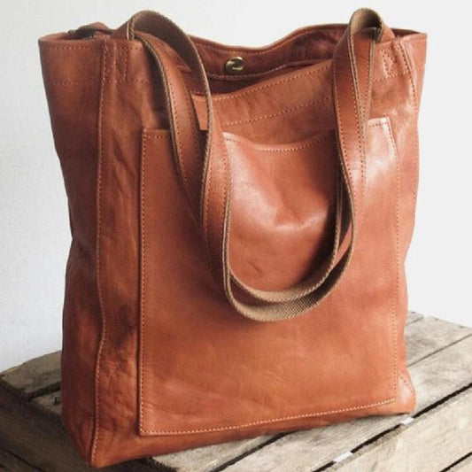 Pamela | Sac cabas classique élégant en cuir