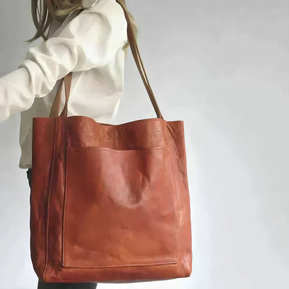 Pamela | Sac cabas classique élégant en cuir
