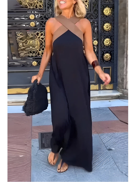 DELPHINE | ROBE AVEC COUPE CROISÉE